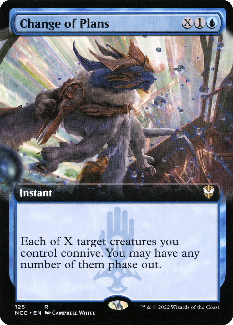 Change of Plans (Extended Art) [Streets of New Capenna Commander]-1