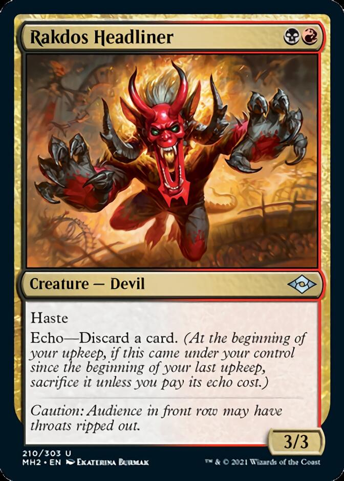 Rakdos Headliner [Modern Horizons 2]-2