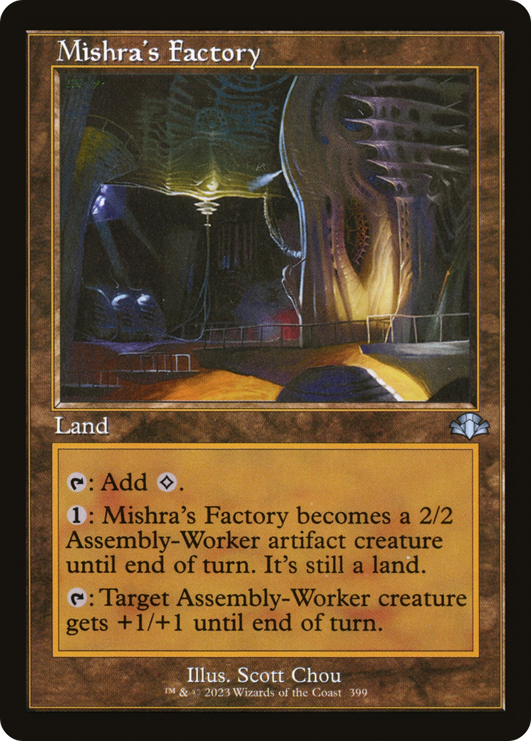 Mishra's Factory (Retro) [Dominaria Remastered]-1