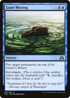 Gone Missing [Shadows over Innistrad]-1