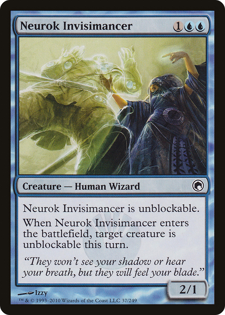 Neurok Invisimancer [Scars of Mirrodin]-1