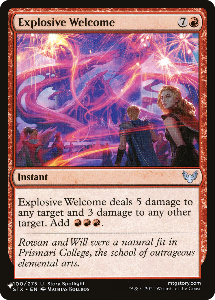 Explosive Welcome [The List]-1