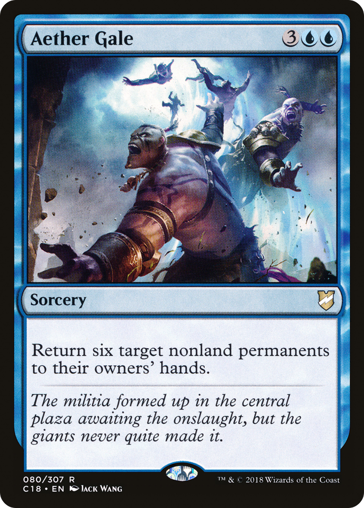 Aether Gale [Commander 2018]-1