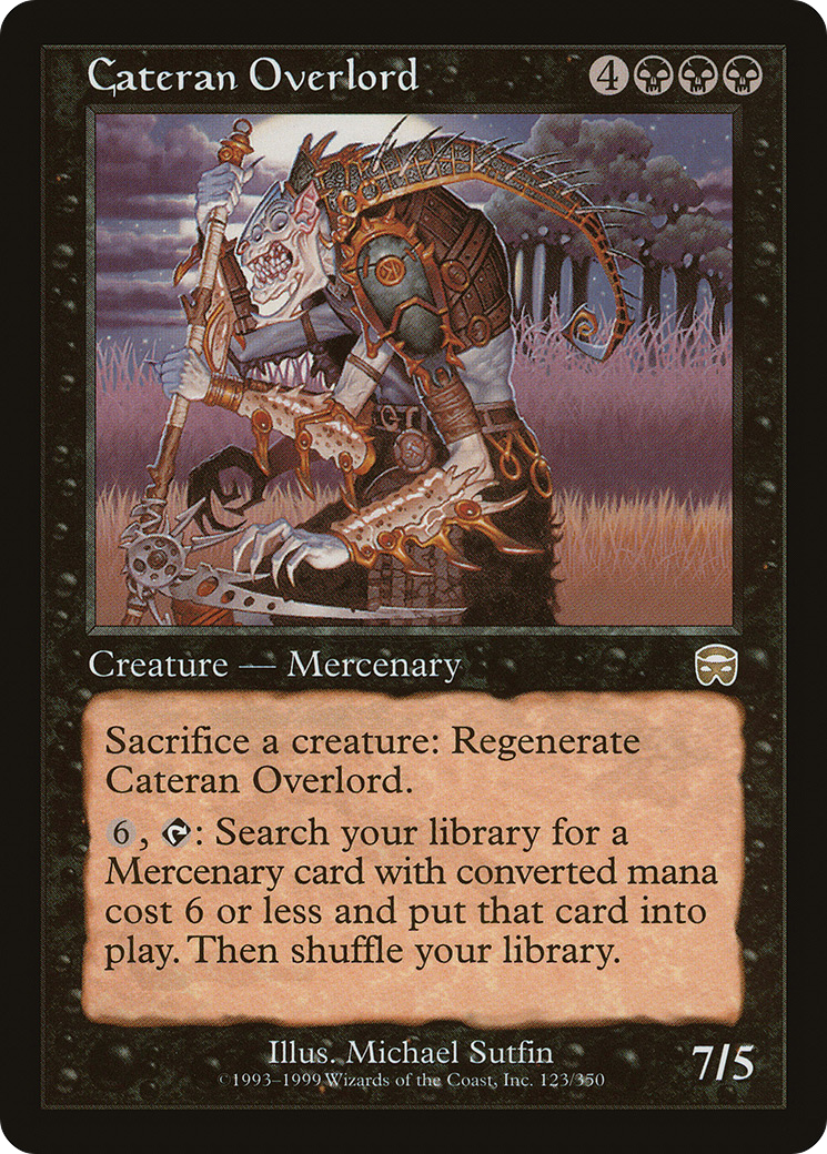 Cateran Overlord [Mercadian Masques]-1