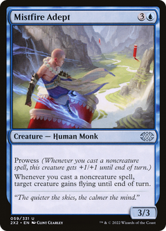 Mistfire Adept [Double Masters 2022]-1