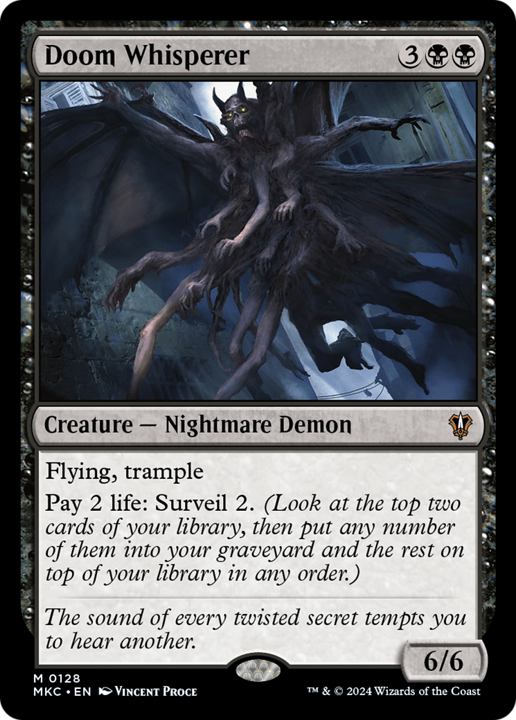 Doom Whisperer [Murders at Karlov Manor Commander]-1