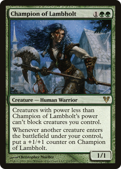 Champion of Lambholt [Avacyn Restored]-1