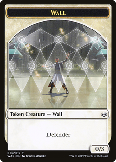 Wall Token (WAR-004) - War of the Spark Tokens-1