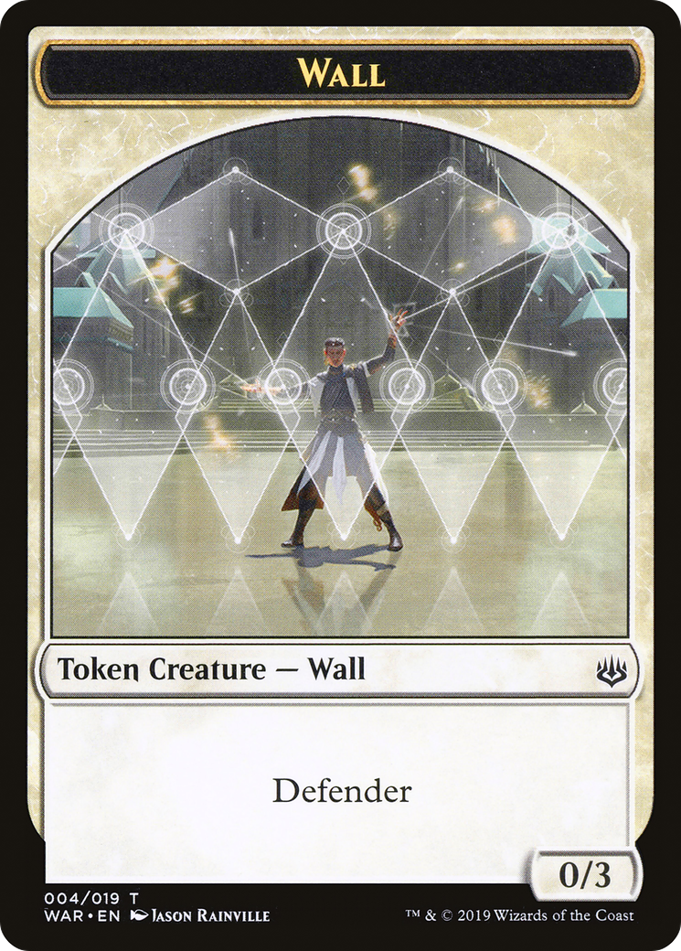 Wall Token (WAR-004) - War of the Spark Tokens-1