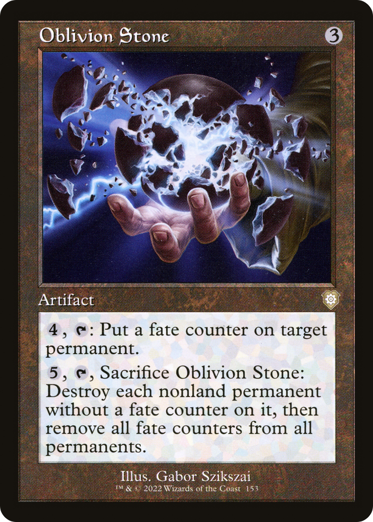 Oblivion Stone (Retro) [The Brothers' War Commander]-1