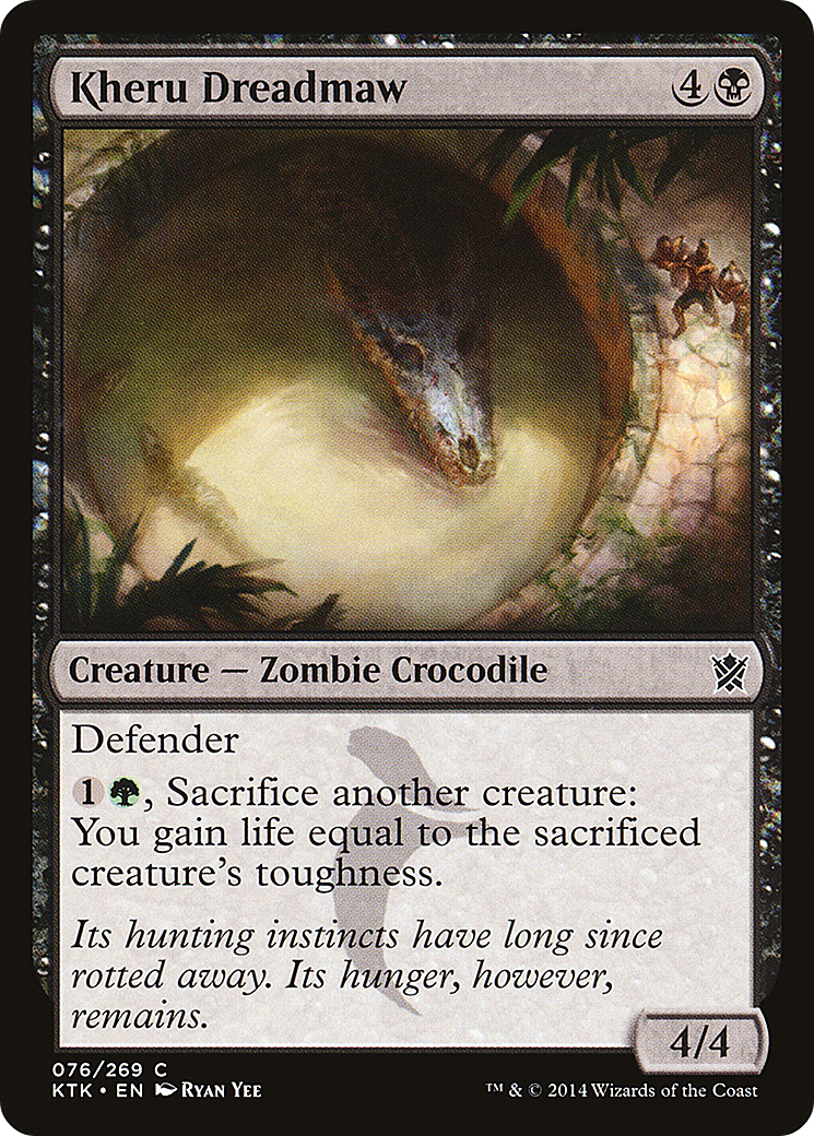 Kheru Dreadmaw [Khans of Tarkir]-1