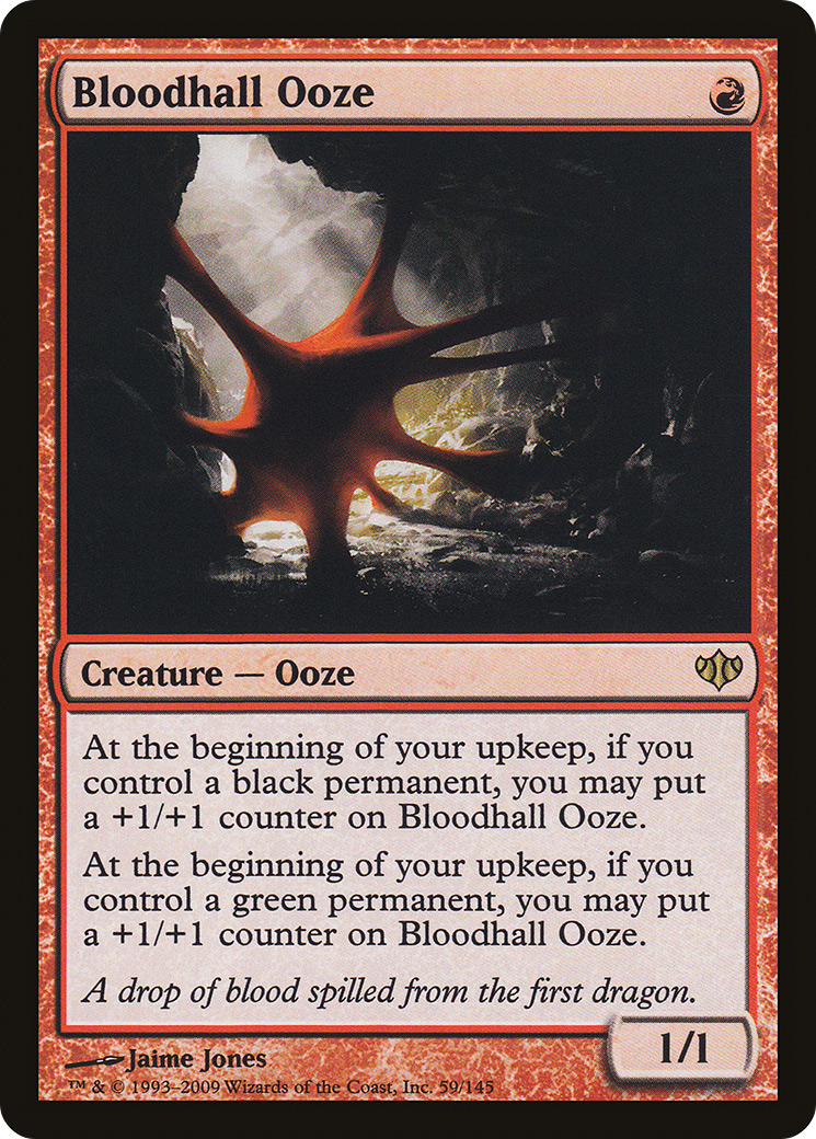 Bloodhall Ooze [Conflux]-1