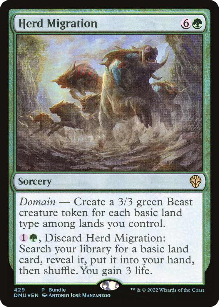 Herd Migration (Bundle) [Dominaria United]-1