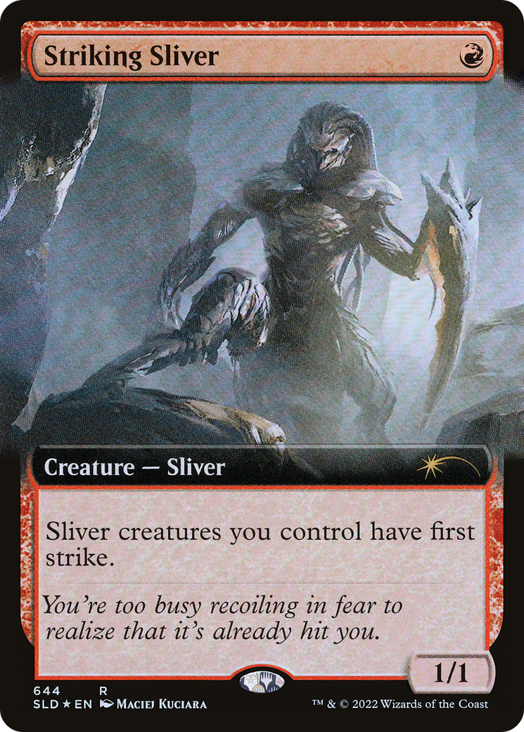 Striking Sliver (Extended Art) [Secret Lair Drop Series]-1