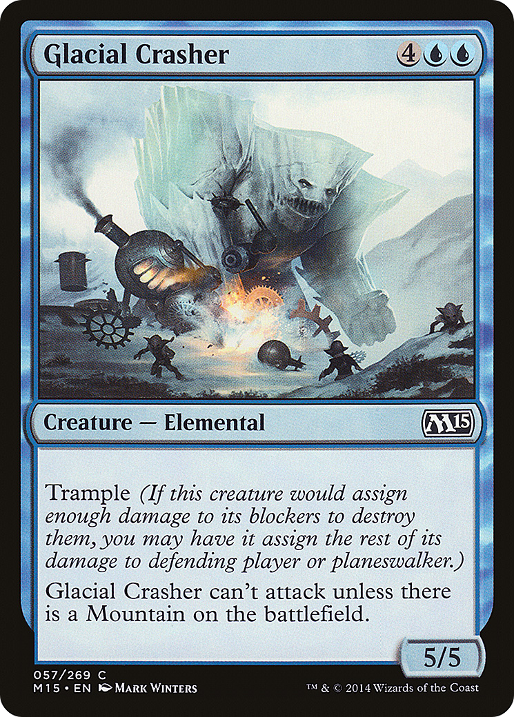 Glacial Crasher [Magic 2015]-1