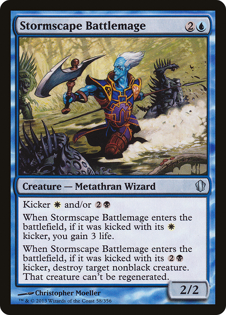 Stormscape Battlemage [Commander 2013]-1