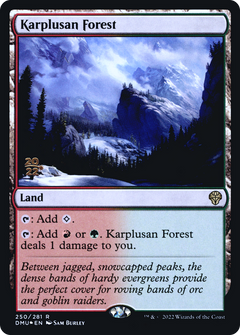 Karplusan Forest [Dominaria United Prerelease Promos]-1