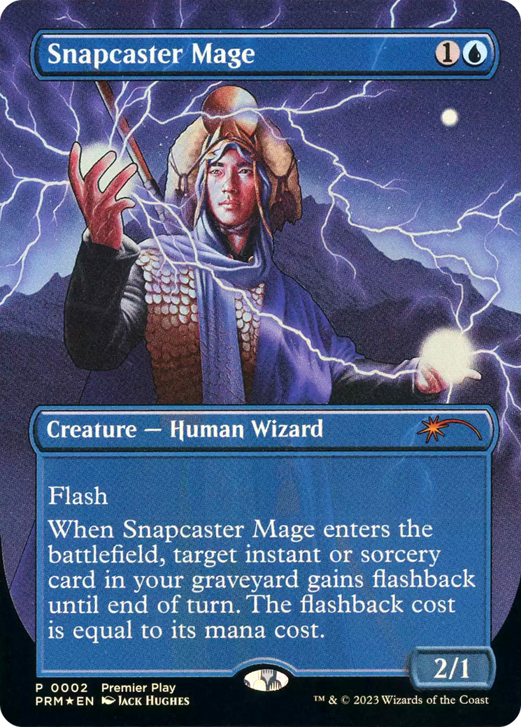Snapcaster Mage (Borderless Alternate Art) [Regional Championship Qualifiers 2023]-1