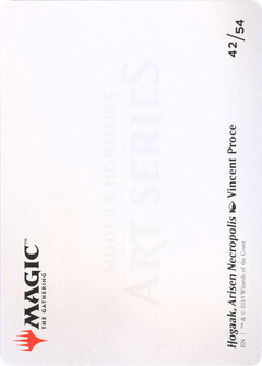 Hogaak, Arisen Necropolis // Hogaak, Arisen Necropolis (AMH1-042) - Modern Horizons Art Series (Borderless)-2