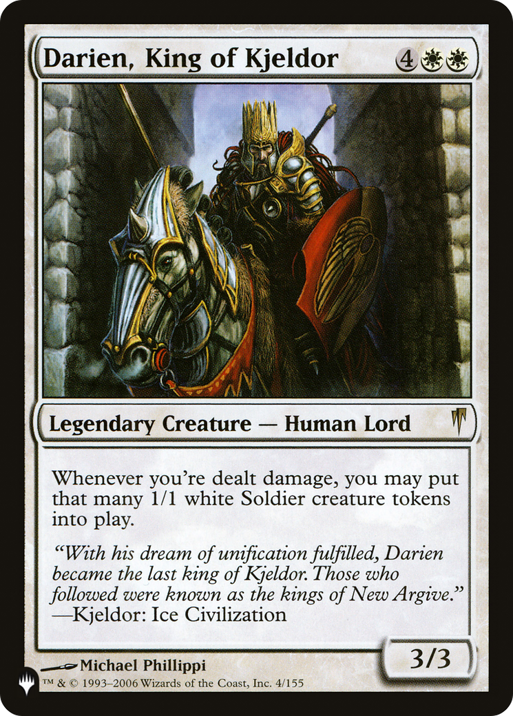 Darien, King of Kjeldor [The List]-1