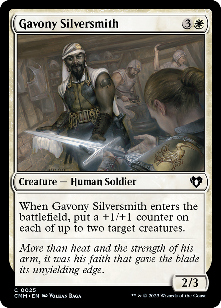 Gavony Silversmith [Commander Masters]-1