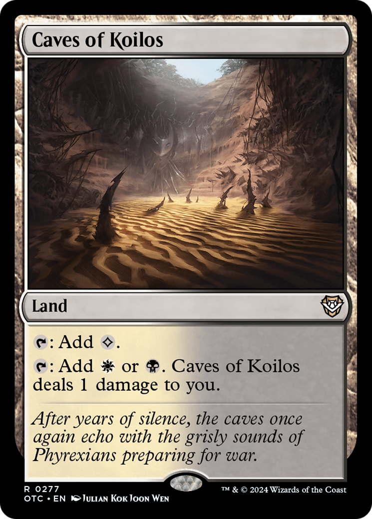 Caves of Koilos [Outlaws of Thunder Junction Commander]-1