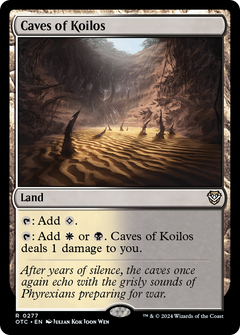 Caves of Koilos [Outlaws of Thunder Junction Commander]-1