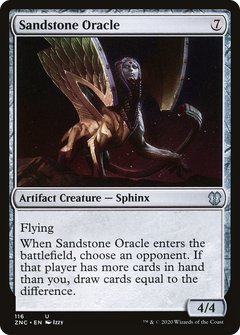 Sandstone Oracle [Zendikar Rising Commander]-1