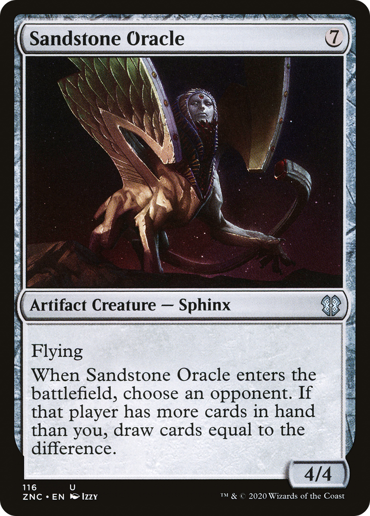 Sandstone Oracle [Zendikar Rising Commander]-1