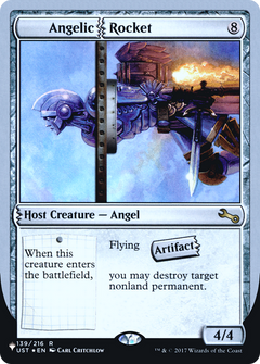 Angelic Rocket (Unfinity Foil Edition) [The List]-1