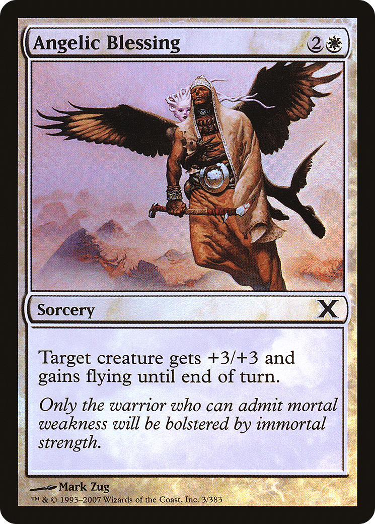 Angelic Blessing (10E-03★) - Tenth Edition Foil-1