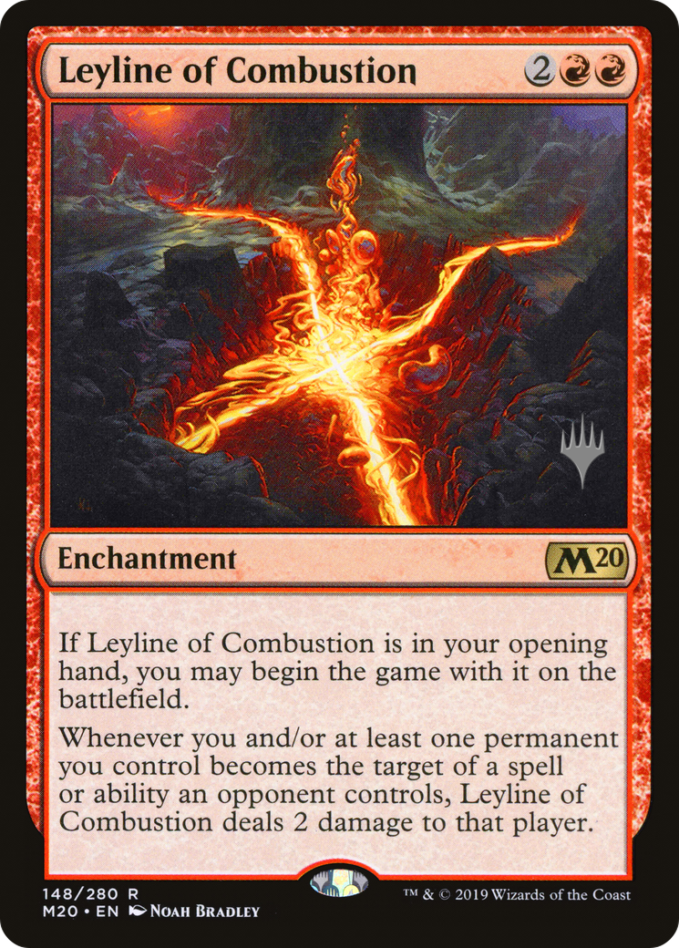 Leyline of Combustion (Promo Pack) [Core Set 2020 Promos]-1