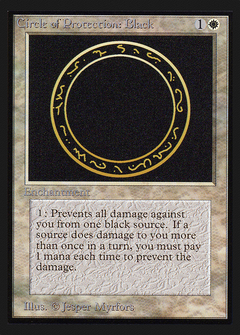 Circle of Protection: Black (IE) (IED-) - Intl. Collectors' Edition-1