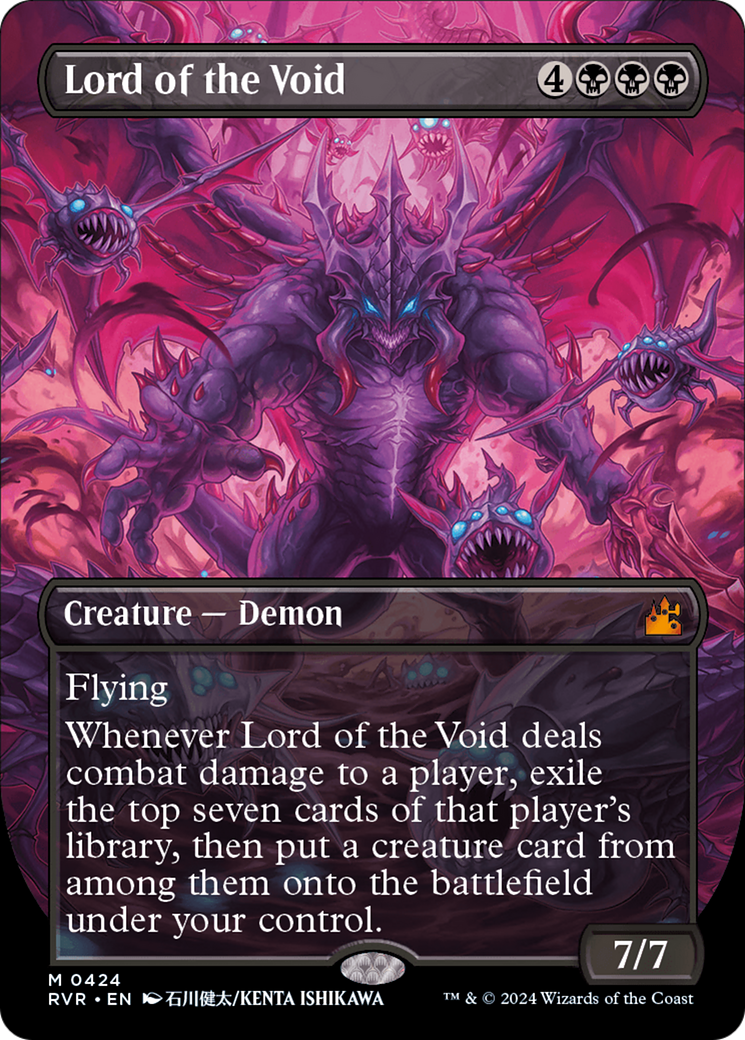Lord of the Void (Anime Borderless) [Ravnica Remastered]-1