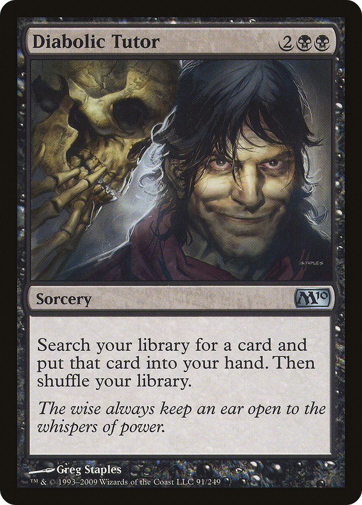 Diabolic Tutor [Magic 2010]-1