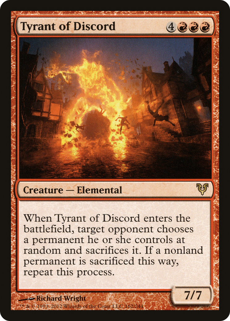 Tyrant of Discord (AVR-162) - Avacyn Restored-1