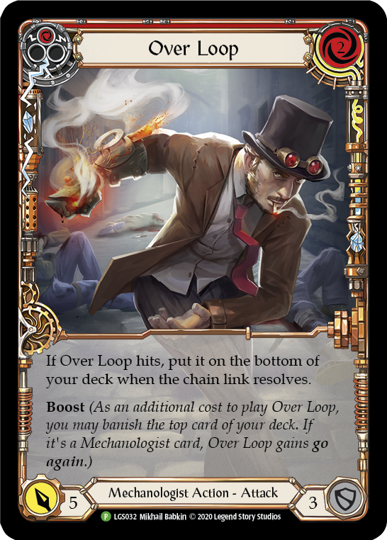 Over Loop (Red) [LGS032] (Promo)  Rainbow Foil-1