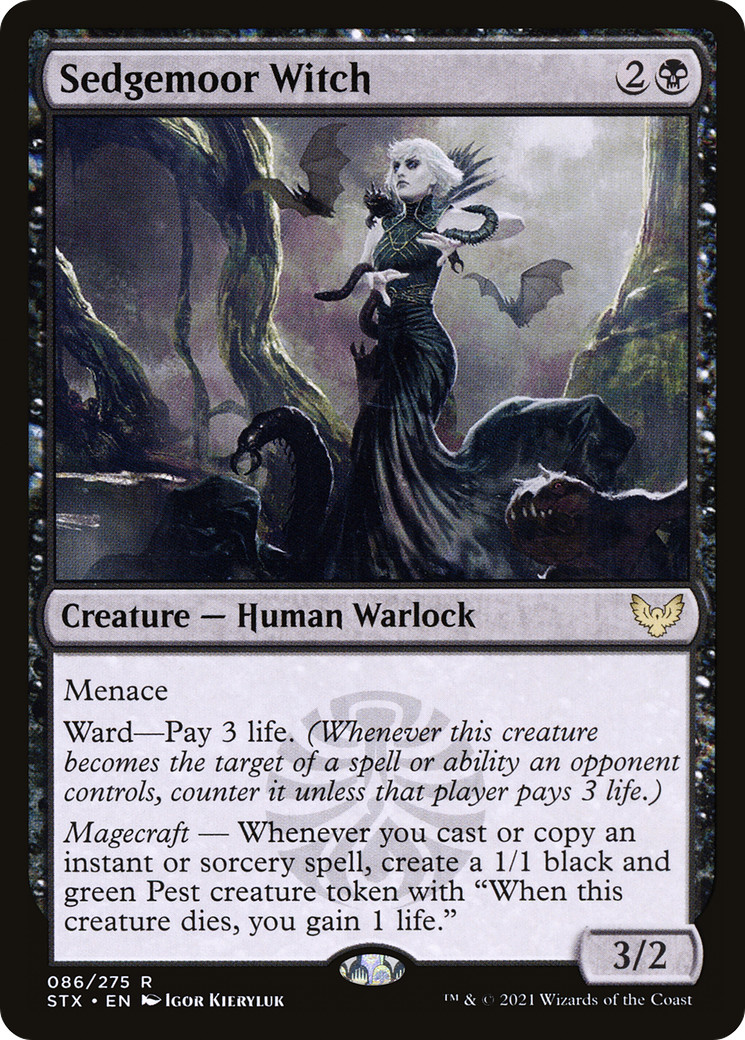 Sedgemoor Witch [Strixhaven: School of Mages]-1