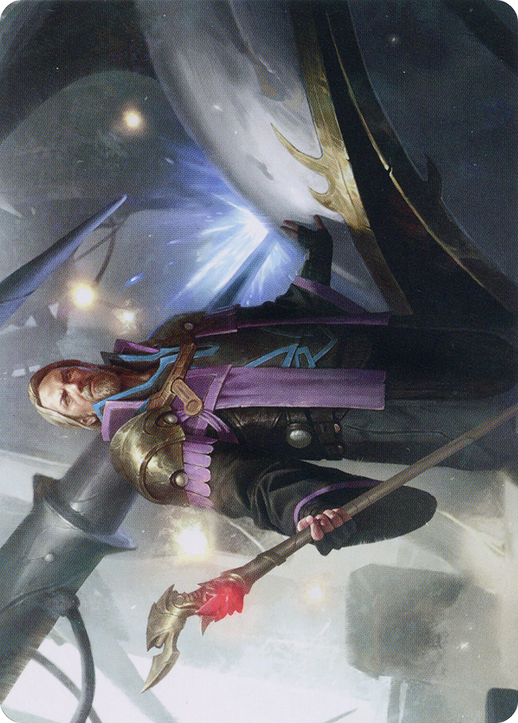 Urza, Prince of Kroog // Urza, Prince of Kroog (ABRO-043) - The Brothers' War Art Series (Borderless) Foil-1