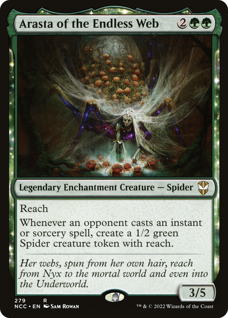 Arasta of the Endless Web [Streets of New Capenna Commander]-1