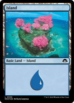 Island (0500) (Ripple Foil) [Modern Horizons 3]-1