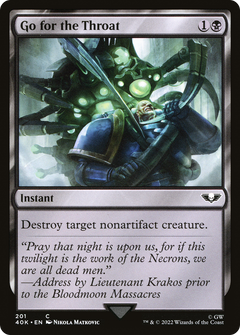 Go for the Throat [Warhammer 40,000]-1