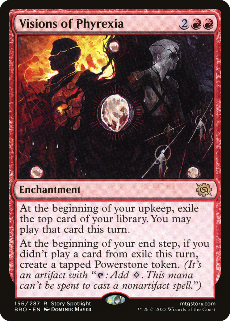 Visions of Phyrexia (BRO-156) - The Brothers' War Foil-1