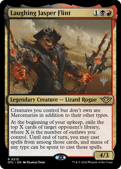 Laughing Jasper Flint (Promo Pack) [Outlaws of Thunder Junction Promos]-1
