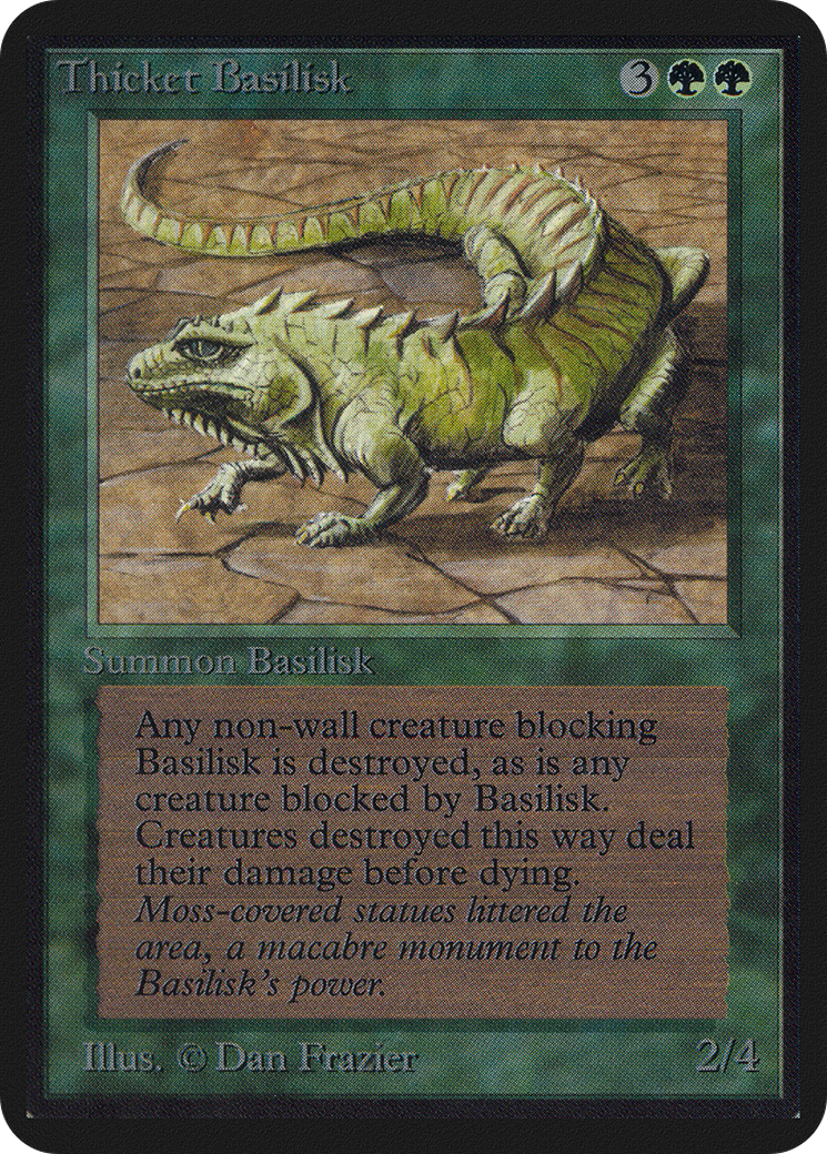 Thicket Basilisk (LEA-) - Limited Edition Alpha-1