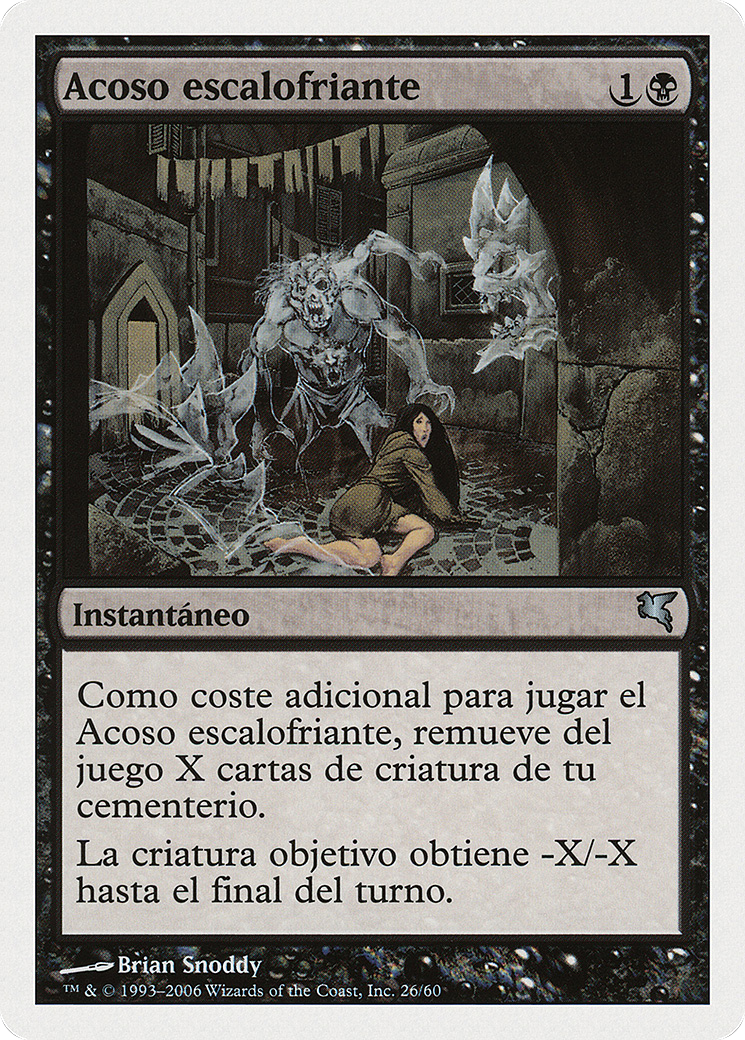Chill Haunting (Spanish) - "Acoso escalofriante" (PSAL-E26) - Salvat 2005-1