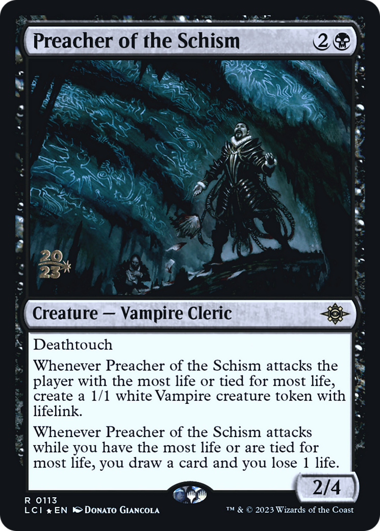 Preacher of the Schism [The Lost Caverns of Ixalan Prerelease Cards]-1