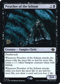 Preacher of the Schism [The Lost Caverns of Ixalan Prerelease Cards]-1