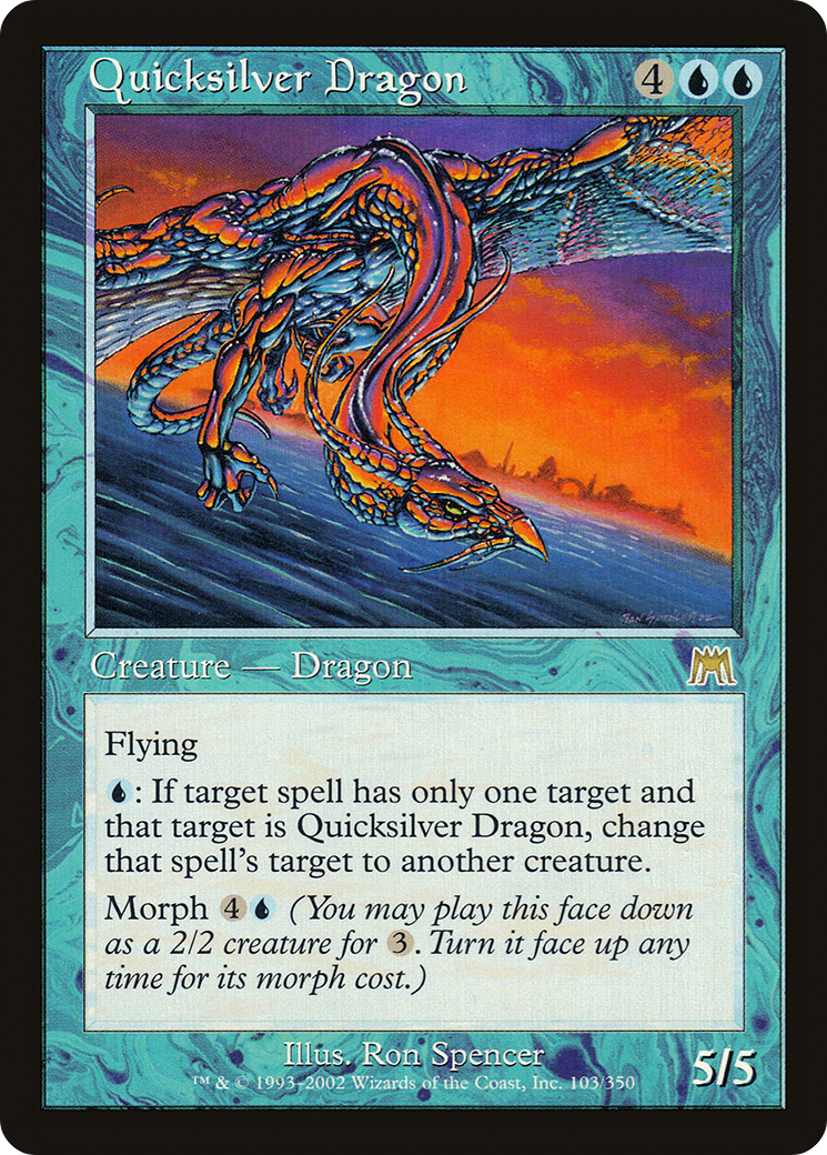 Quicksilver Dragon [Onslaught]-1