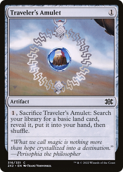 Traveler's Amulet (2X2-316) - Double Masters 2022 Foil-1